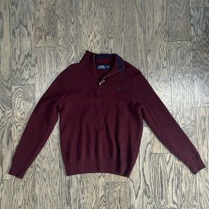 Ralph Lauren Maroon Wool/Cashmere Pullover